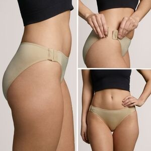 New! Slick Chicks Signature Accessible Bikini Brief Panty Set Of 2